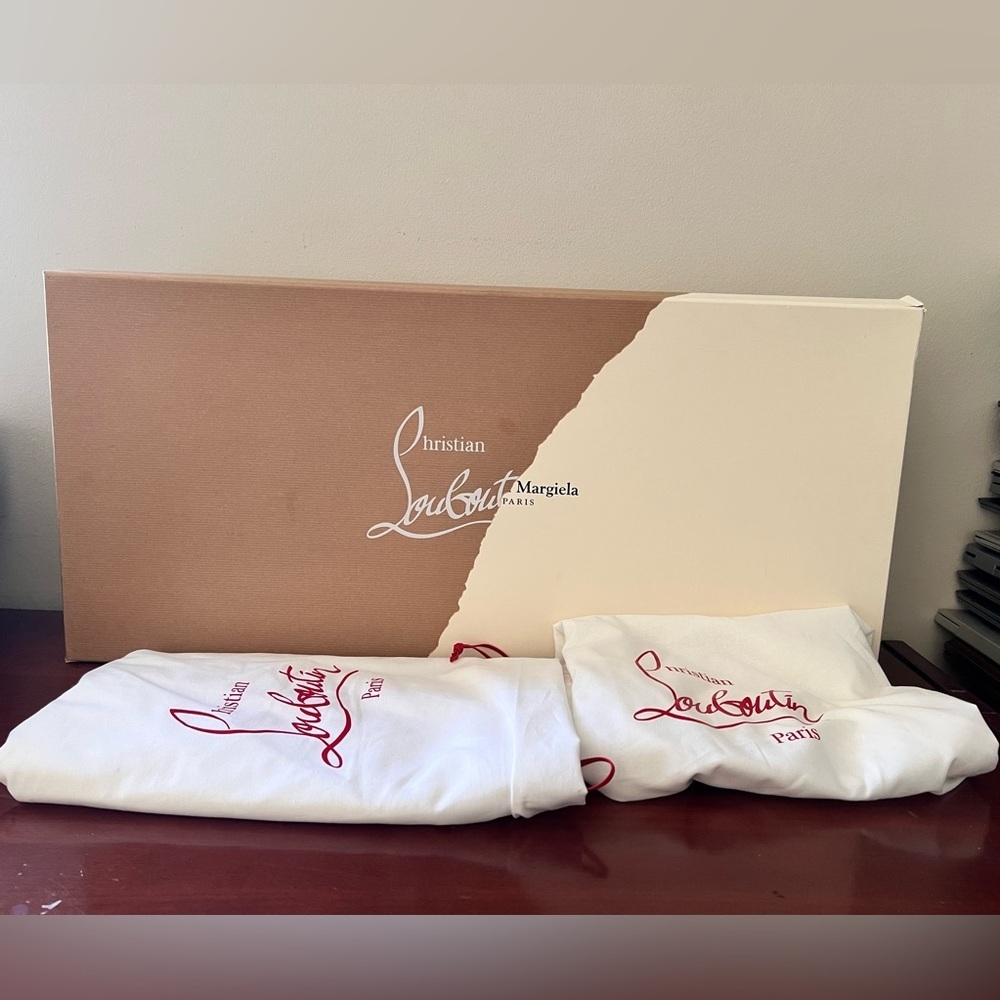 NWT Christian Louboutin X Maison Margiela Xrismarteen Boots ISO Teyana Sz 36.5 - Picture 10 of 10